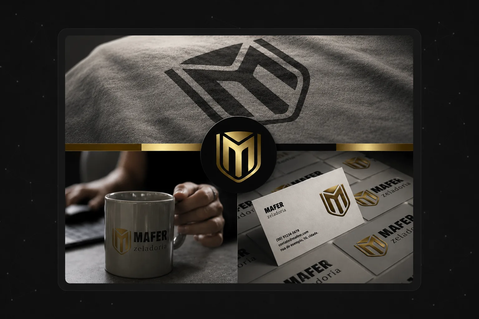 Design e Branding — MAFER Zeladoria | Blackcat Brand